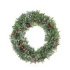 Northlight 20" Boxwood Berries & Pine Cones Artificial Wreath, Unlit -Michaels Shop 28529 32275671