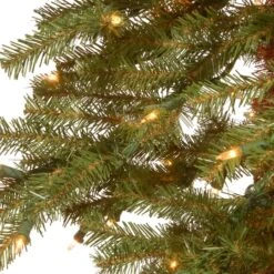 6 Ft. Pre-Lit Hickory Cedar Artificial Christmas Tree, Clear Lights -Michaels Shop 28904 CED7 60LO S 2