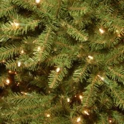 10 Ft. Pre-Lit Dunhill® Fir Slim Artificial Christmas Tree, Clear Lights -Michaels Shop D040021S 13