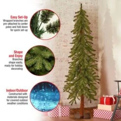 5 Ft. Unlit Hickory Cedar Artificial Christmas Tree -Michaels Shop D040040S 15