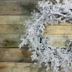 Northlight 22" Clear Ice & Snowflakes Black Twigs Wreath -Michaels Shop D046852S 13