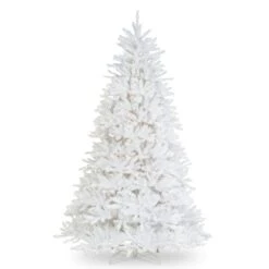 6.5ft. Pre-Lit Dunhill® White Fir Artificial Christmas Tree, Clear Lights -Michaels Shop D205063S 1 1