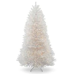 7ft. Prelit Dunhill® White Fir Artificial Christmas Tree, Clear Lights -Michaels Shop D205065S 16