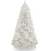 7ft. Pre-Lit North Valley® White Spruce Artificial Christmas Tree With Clear Lights -Michaels Shop D205107S 1