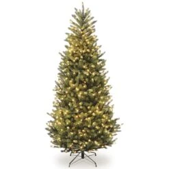 6.5ft. Pre-Lit Natural Fraser Fir Artificial Christmas Tree, Clear Lights -Michaels Shop D228386S 1 1