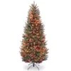 6.5ft. Pre-Lit Natural Fraser Fir Artificial Christmas Tree Tree, Multicolor Lights -Michaels Shop D228388S 1
