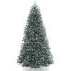 7ft. Pre-Lit North Valley® Blue Spruce Artificial Christmas Tree, Clear Lights