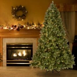 7ft. Pre-Lit Downswept Douglas® Fir Tree, Clear Lights -Michaels Shop D228421S 2