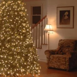 7.5ft. Pre-Lit Jersey Fraser Fir Artificial Christmas Tree, Dual Color® LED Lights -Michaels Shop D228480S 12