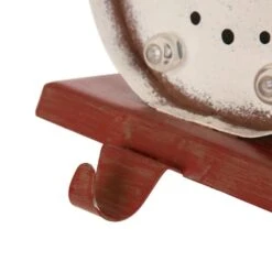 Glitzhome® 7.5" Marquee LED Snowman Stocking Holder 16 Glitzhome® 7.5" Marquee LED Snowman Stocking Holder -Michaels Shop D231689S 6