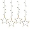 Northlight 100ct. Clear LED Star Silhouette Window Curtain Lights -Michaels Shop D237027S 1