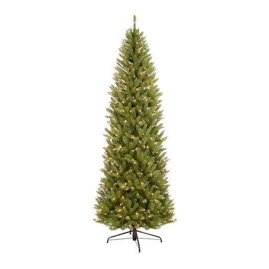 6.5ft. Pre-Lit Fraser Fir Artificial Christmas Tree, Clear Lights 4 6.5ft. Pre-Lit Fraser Fir Artificial Christmas Tree, Clear Lights - Image 2