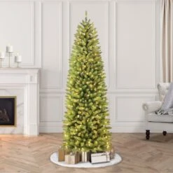 6.5ft. Pre-Lit Fraser Fir Artificial Christmas Tree, Clear Lights 15 6.5ft. Pre-Lit Fraser Fir Artificial Christmas Tree, Clear Lights -Michaels Shop D248259S 6