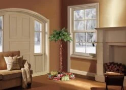 4ft. Pre-Lit Artificial Palm Tree, Clear Lights -Michaels Shop D248468S 6