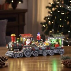 20" Animated Christmas Train -Michaels Shop D250123S 2