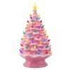 24" Pink Lit Nostalgic Christmas Tree -Michaels Shop D250237S 1