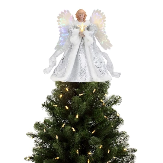 Animated Celestial Angel Tree Topper 5 Animated Celestial Angel Tree Topper - Image 3