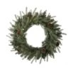 Glitzhome® 24" LED Greenery & Pinecone Christmas Wreath -Michaels Shop D251184S 1
