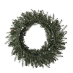 Glitzhome® 24" LED Greenery & Pinecone Christmas Wreath -Michaels Shop D251184S 4