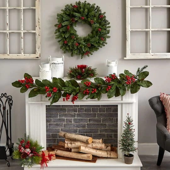 6.5" Cedar Berry Candelabrum 8 6.5" Cedar Berry Candelabrum - Image 6