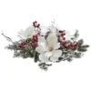 17" Frosted Magnolia & Berry Artificial Arrangement Candelabrum -Michaels Shop D251229S 11