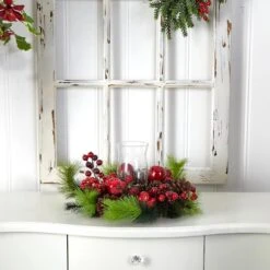 16" Holiday Candelabrum Artificial Arrangement -Michaels Shop D251234S 15