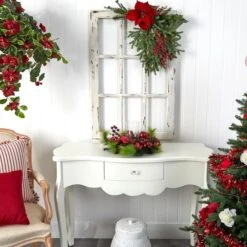 16" Holiday Candelabrum Artificial Arrangement -Michaels Shop D251234S 16