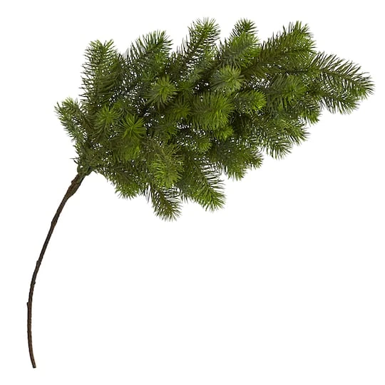 36" Pine Artificial Hanging Flower Set, 4ct. 6 36" Pine Artificial Hanging Flower Set, 4ct. - Image 4