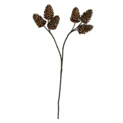 32” Pinecone Artificial Spray Set, 6ct.