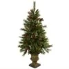 4ft. Pre-Lit Artificial Christmas Tree With Berries & Pinecones, Clear LED Lights -Michaels Shop D251262S 11
