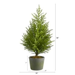3ft. Unlit Norfolk Island Pine Artificial Potted Christmas Tree -Michaels Shop D251286S 2