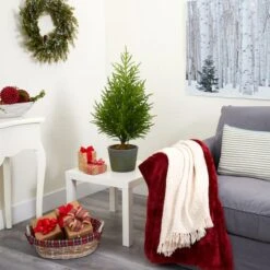 3ft. Unlit Norfolk Island Pine Artificial Potted Christmas Tree -Michaels Shop D251286S 4