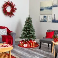 5ft. Unlit French Alps Mountain Pine Artificial Christmas Tree -Michaels Shop D251324S 6