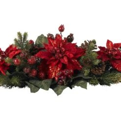 3ft. Red Poinsettia & Berry Centerpiece -Michaels Shop D252167S 13