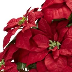 22" Potted Poinsettia With Decorative Planter -Michaels Shop D252170S 12