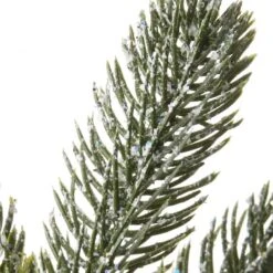 2ft. Pre-Lit Snowy Morgan Spruce Artificial Christmas Tree, Warm White LED Lights -Michaels Shop D252426S 15