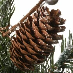 2ft. Pre-Lit Snowy Morgan Spruce Artificial Christmas Tree, Warm White LED Lights -Michaels Shop D252426S 3