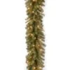 9ft. Pre-Lit Clear Lights Norwood Fir Garland -Michaels Shop D252472S 1