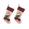 Glitzhome® 21" Truck & Tree Christmas Stockings, 2ct. -Michaels Shop D252872S 1