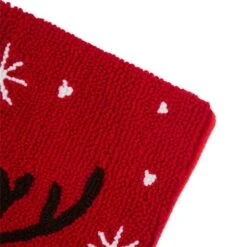 Glitzhome® 20" Red Reindeer Stockings, 2ct. -Michaels Shop D252891S 7