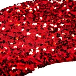 Glitzhome® 21" Red Sequin Christmas Stocking, 2ct. -Michaels Shop D252910S 7