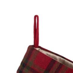 Glitzhome® 21" Dachshund Fabric Christmas Stocking -Michaels Shop D252946S 4