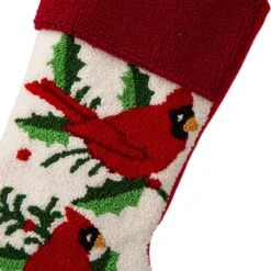 Glitzhome® 21" Cardinal Hooked Stocking -Michaels Shop D252948S 3