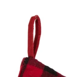 Glitzhome® Pre-Lit 21" Cat Embroidered Linen Christmas Stocking With LED Lighting -Michaels Shop D252951S 3