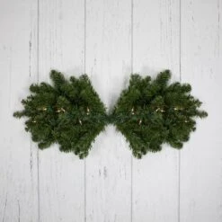 Northlight 32" Clear Lights Canadian Pine Swag -Michaels Shop D253711S 15