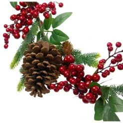 Northlight 5ft. Pre-Decorated Berries & Pinecones Pine Springs Garland -Michaels Shop D253712S 13