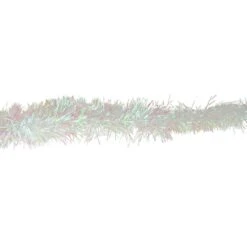 Northlight 50ft. White Iridescent Tinsel Garland -Michaels Shop D253714S 12
