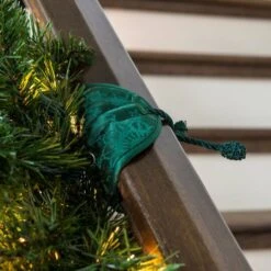 Northlight 7.25" Snowflakes Patterned Banister Protecting Christmas Garland Ties, 3ct. -Michaels Shop D253725S 14