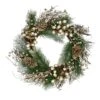 Northlight 22" Acorn, Pinecone & Flocked Pine Needle Wreath -Michaels Shop D253766S 1