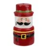 Northlight 5.5" Red Ceramic Santa Gnome Tealight Candle Holder -Michaels Shop D253913S 1